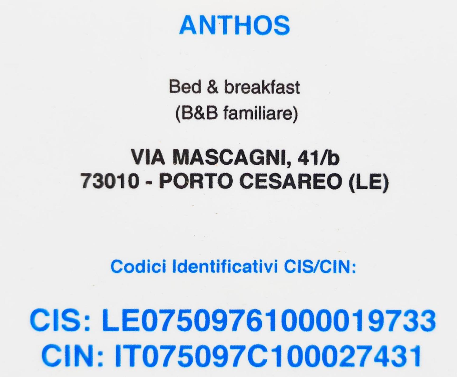 Bed Anthos Porto Cesareo Bed & Breakfast Dış mekan fotoğraf